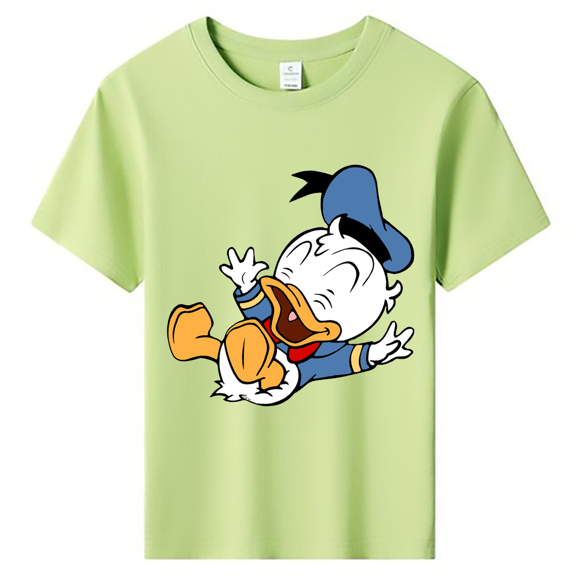 ミッキーマウス Mickey Mouse 綿100％キッズTシャツ（フロントプリント）